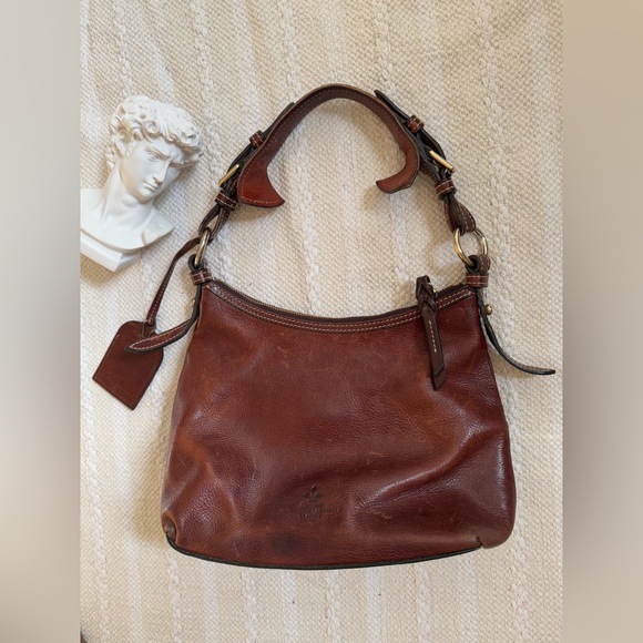 Dooney and Bourke florentine small Lucy handbag. Brown - Picture 7 of 15